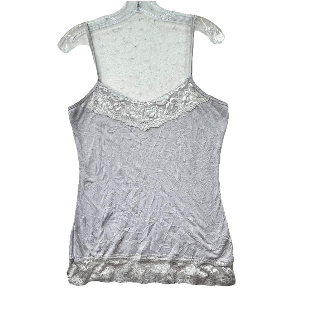 Vintageâ Y2K Maurice's Floral Lace Cami Tank Top Camisole Women's Medium